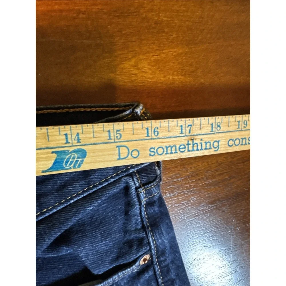 Levi's 505 Jeans Men's 32x30 Dark Wash Regular Fit Straight Leg Denim Pants